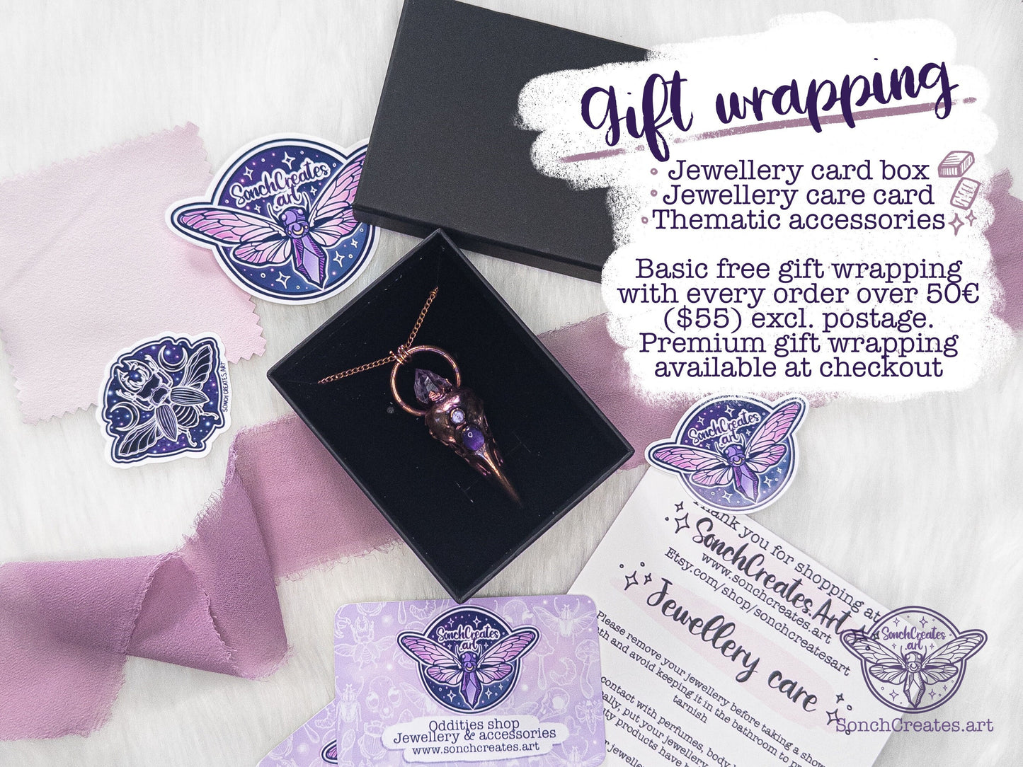 a card with a picture of a butterfly on it