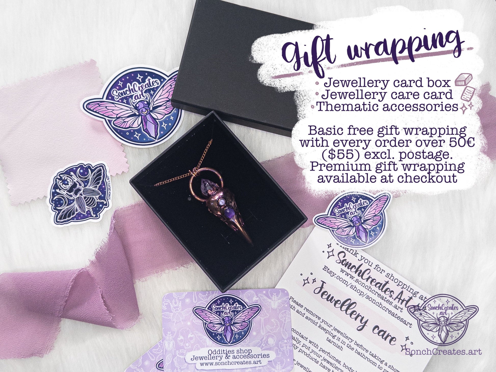 a card with a picture of a butterfly on it